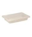 Rubbermaid FG350700WHT Dur-x Food/Tote Box 18x12x3.5" - 2G - White, Price Per EA