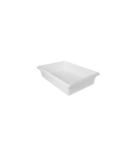 Rubbermaid FG350800WHT Dur-x Food/Tote Box 26x18x6" - 8.5G - White, Price Per EA - FG350800WHT -  - [unit price]