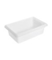Rubbermaid FG350900WHT Dur-x Food/Tote Box - 18x12x6" - 3.5G - White, Price Per EA