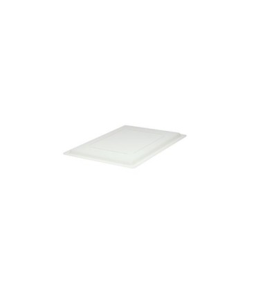 Rubbermaid FG351000WHT Dur-x Lid for Food/Tote Box 18 x12" - White, Price Per EA - FG351000WHT -  - [unit price]