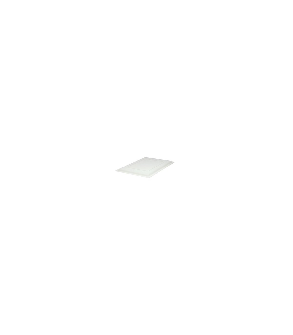Rubbermaid FG351000WHT Dur-x Lid for Food/Tote Box 18 x12" - White, Price Per EA - FG351000WHT -  - [unit price]