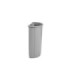 Rubbermaid FG352000GRAY Untouchable - Half Round Waste Container 21G - Gray, Price Per EA - FG352000GRAY -  - [unit price]