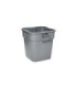 Rubbermaid FG352600GRAY Brute Square Container 28G - Gray, Price Per EA - FG352600GRAY -  - [unit price]