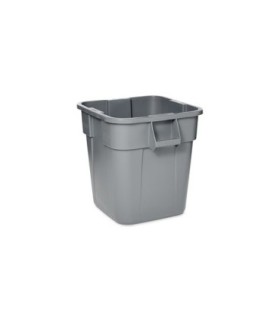Rubbermaid FG352600GRAY Brute Square Container 28G - Gray, Price Per EA - FG352600GRAY -  - [unit price]