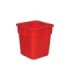 Rubbermaid FG352600RED SOP: Brute Square Container 28G - Red, Price Per EA - FG352600RED -  - [unit price]