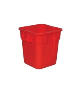 Rubbermaid FG352600RED SOP: Brute Square Container 28G - Red, Price Per EA - FG352600RED -  - [unit price]
