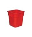 Rubbermaid FG352600RED SOP: Brute Square Container 28G - Red, Price Per EA