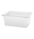 Rubbermaid FG352800WHT Dur-x Food/Tote Box 26x18x12' - 16 5/8G - White, Price Per EA - FG352800WHT -  - [unit price]