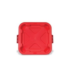 Rubbermaid FG352900RED SOP: Brute Lid Snap-Lock For 3526 - Red, Price Per EA - FG352900RED -  - [unit price]