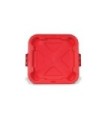 Rubbermaid FG352900RED SOP: Brute Lid Snap-Lock For 3526 - Red, Price Per EA