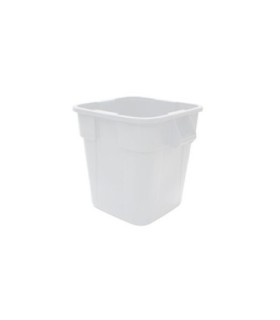 Rubbermaid FG353600WHT Final Sale: Brute Square Container 40G - White, Price Per EA - FG353600WHT -  - [unit price]