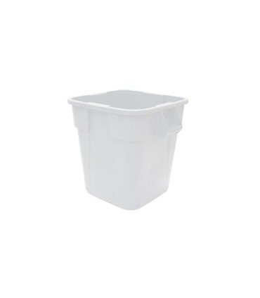 Rubbermaid FG353600WHT Final Sale: Brute Square Container 40G - White, Price Per EA - FG353600WHT -  - [unit price]