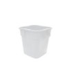 Rubbermaid FG353600WHT Final Sale: Brute Square Container 40G - White, Price Per EA