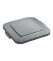 Rubbermaid FG353900GRAY Brute Lid Square For 3536 - Gray, Price Per EA