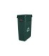 Rubbermaid FG354007GRN Slim Jim w/Venting Container 23G w/Recycle - Green, Price Per EA - FG354007GRN -  - [unit price]