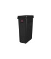 Rubbermaid FG354060BLA Slim Jim w/Venting Container 23G - Black, Price Per EA