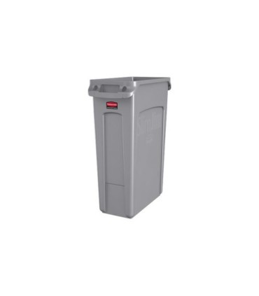 Rubbermaid FG354060GRAY Slim Jim w/Venting Container 23G - Gray, Price Per EA - FG354060GRAY -  - [unit price]