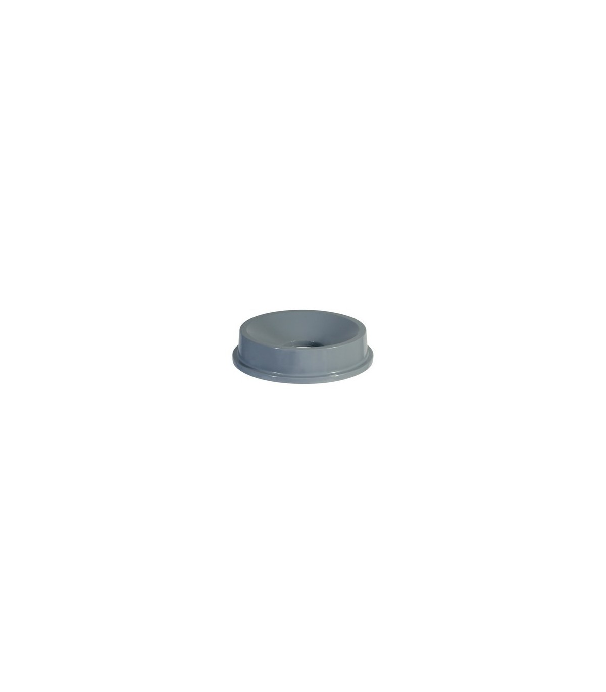 Rubbermaid FG354300GRAY Untouchable - Funnel Top Round Fits 2632 - Gray, Price Per EA - FG354300GRAY -  - [unit price]