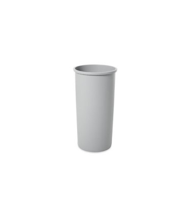 Rubbermaid FG354600GRAY Round Waste Container 22G - Gray, Price Per EA - FG354600GRAY -  - [unit price]