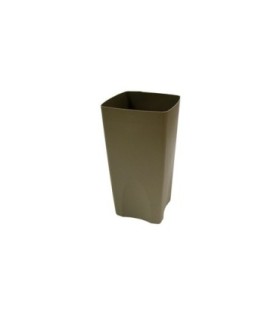 Rubbermaid FG356300BEIG Rigid Liner - Square 19G [14.2sq"x28"] - Beige, Price Per EA - FG356300BEIG -  - [unit price]
