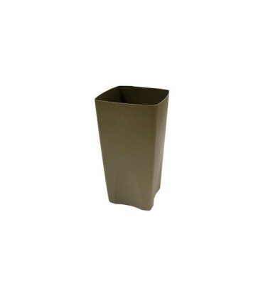 Rubbermaid FG356300BEIG Rigid Liner - Square 19G [14.2sq"x28"] - Beige, Price Per EA - FG356300BEIG -  - [unit price]