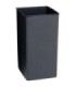 Rubbermaid FG356400GRAY Rigid Liner - Square 50G [18.6sq"x34"] - Gray, Price Per EA - FG356400GRAY -  - [unit price]
