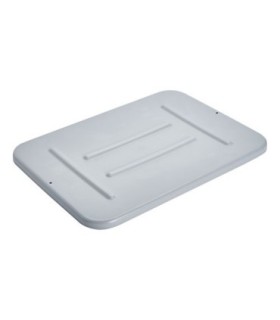 Rubbermaid FG364800GRAY Bus/Utility Box - Lid Only Fits 3348/3349 - Gray, Price Per EA - FG364800GRAY -  - [unit price]