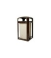 Rubbermaid FG397500SBLE SOP: Landmark - Dome Top Frame/Liner Only 45G - Brown, Price Per EA