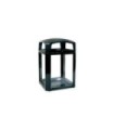 Rubbermaid FG400500CLR Final Sale: Panels for Landmark Cont 50G - Clear, Price Per CS