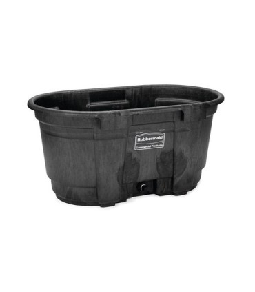 Rubbermaid FG424288BLA SOP: Stock Tank - Structural Foam 100G - Black, Price Per EA - FG424288BLA -  - [unit price]