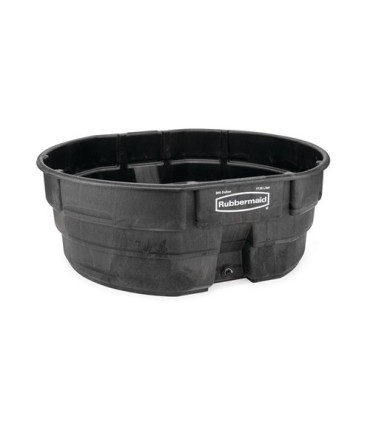 Rubbermaid FG424700BLA SOP: Stock Tank - Structural Foam 300G-Black, Price Per EA - FG424700BLA -  - [unit price]