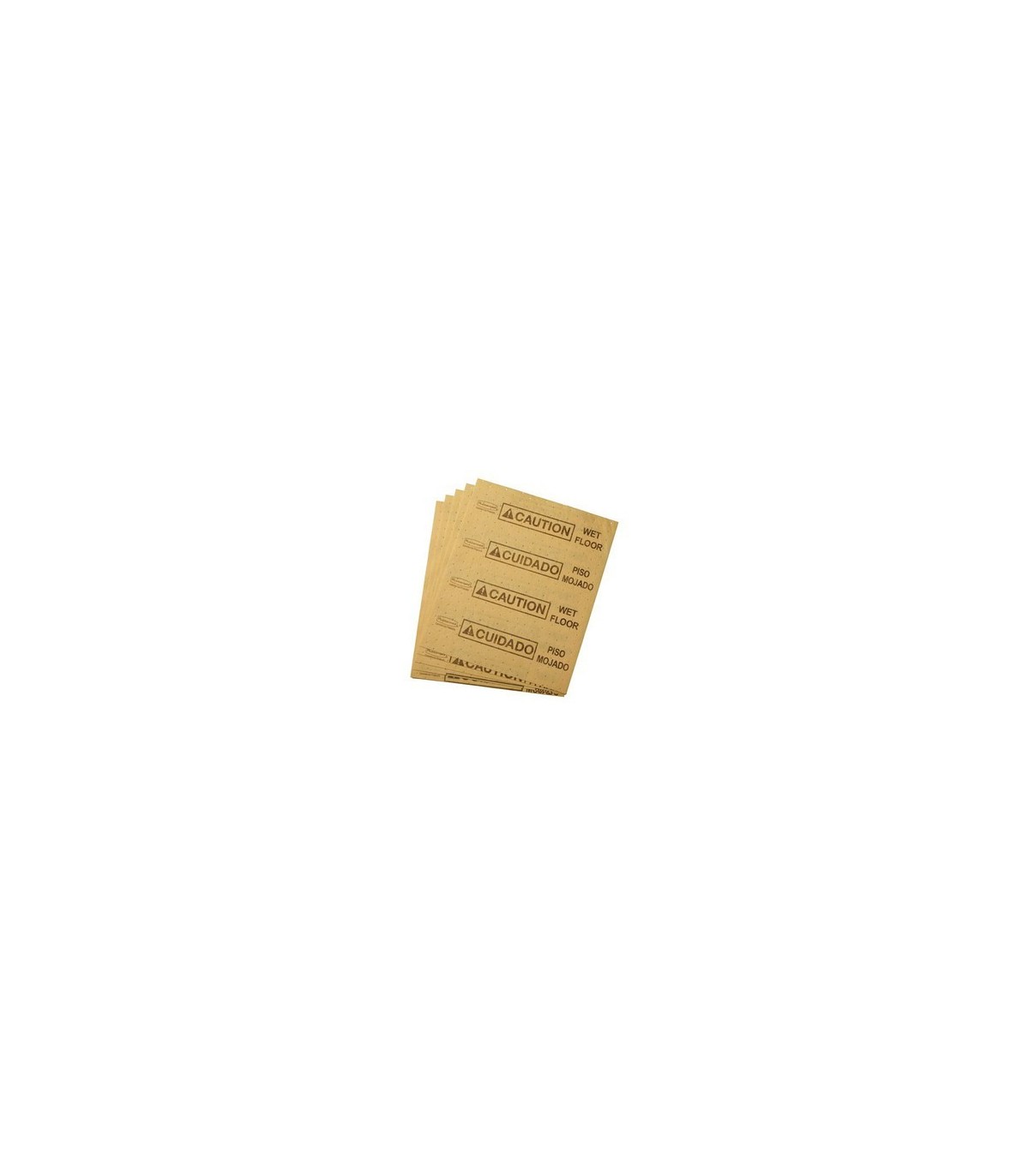 Rubbermaid FG425100YEL SOP: Safety - Over-the-Spill Pad Dispenser w/20 Pads-Yellow, Price Per EA - FG425100YEL -  - [unit price]