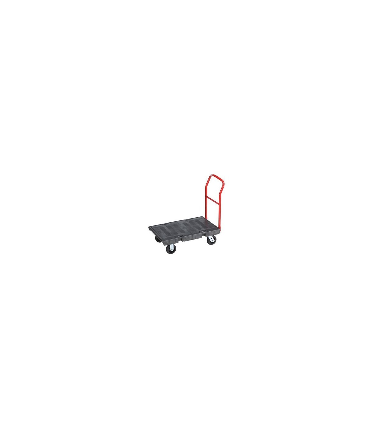 Rubbermaid FG440300BLA Platform Truck - HD 24x36"w/6"TPR Caster 1000lb-Black, Price Per EA - FG440300BLA -  - [unit price]