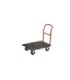 Rubbermaid FG440600BLA Platform Truck - HD 24x36"w/6"Poly Caster 2000lb-Black, Price Per EA - FG440600BLA -  - [unit price]