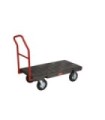 Rubbermaid FG443610BLA SOP: Platform Truck - HD 24x48"w/8"Pneu Caster 1200lb-Black, Price Per EA