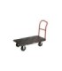Rubbermaid FG444100BLA SOP: Platform Truck - HD 24x48 w/8"Poly Caster 2500lb- lack, Price Per EA - FG444100BLA -  - [unit price]