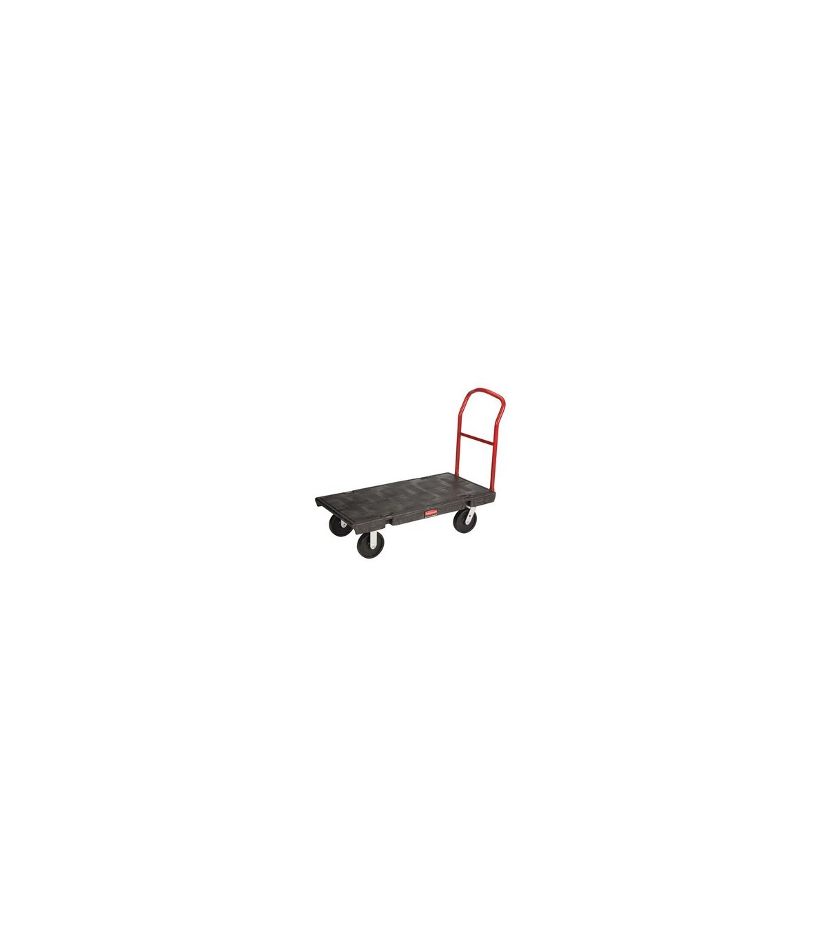 Rubbermaid FG444100BLA SOP: Platform Truck - HD 24x48 w/8"Poly Caster 2500lb- lack, Price Per EA - FG444100BLA -  - [unit price]