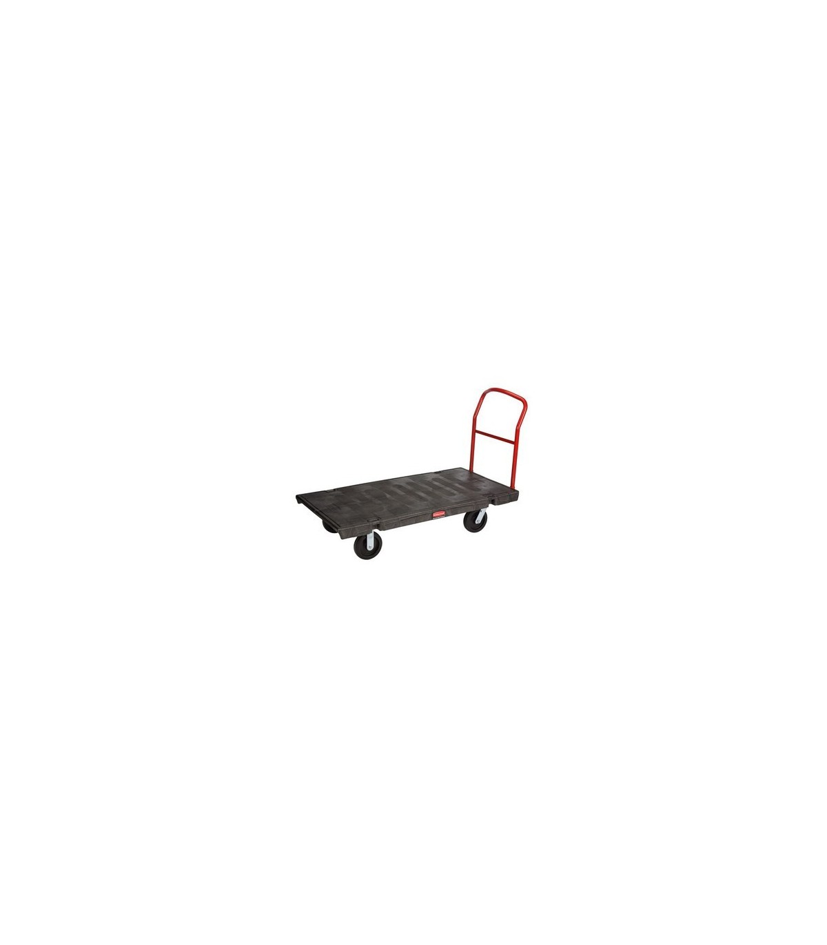 Rubbermaid FG446600BLA SOP: Platform Truck - HD 30x60"w/8"TPR Caster 2000lb-Black, Price Per EA - FG446600BLA -  - [unit price]