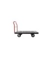 Rubbermaid FG447100BLA SOP: Platform Truck - HD 30x60"w/8"Poly Caster 2500lb-Black, Price Per EA