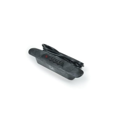 Rubbermaid FG459000BLA Final Sale: Power Strip Bar 15"Cord - Black, Price Per EA - FG459000BLA -  - [unit price]