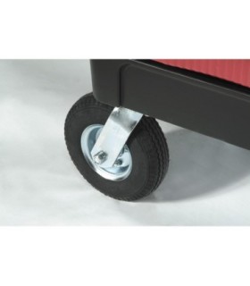 Rubbermaid FG4592000000 SOP: Caster Kit 8" Pneumatic (2 Swivel/2 Rigid Caster), Price Per EA - FG4592000000 -  - [unit price]