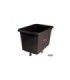 Rubbermaid FG460800BLA Truck - Cube 300lb/8cuft - Black, Price Per EA - FG460800BLA -  - [unit price]