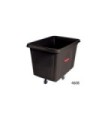 Rubbermaid FG460800BLA Truck - Cube 300lb/8cuft - Black, Price Per EA