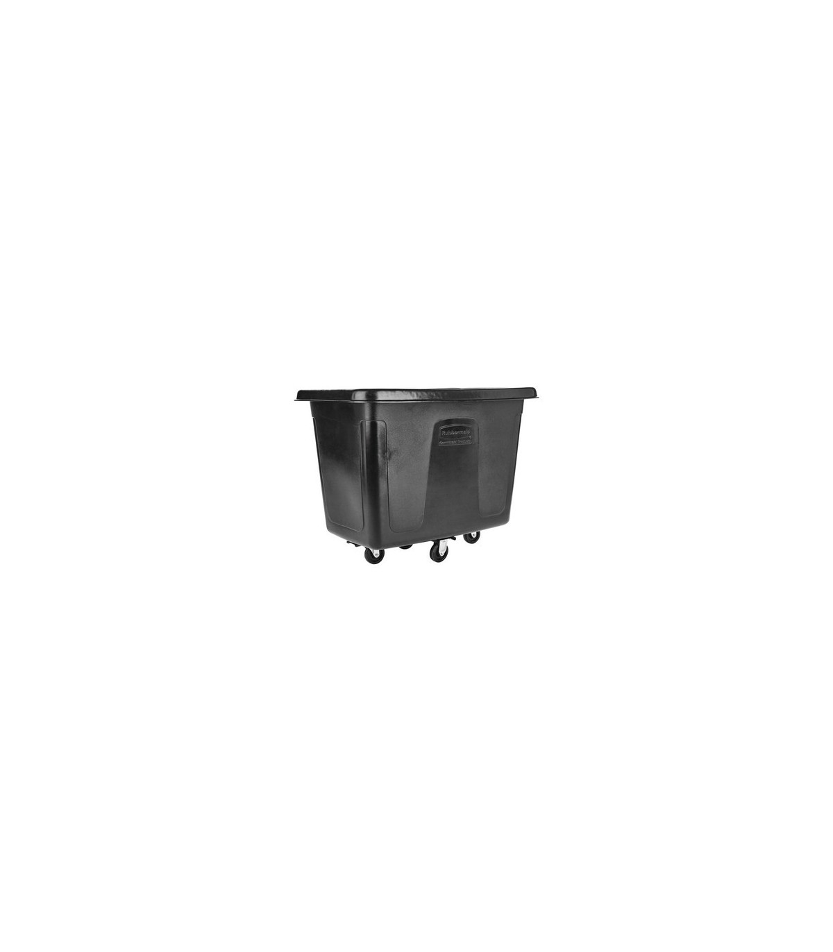 Rubbermaid FG461200BLA Truck - Cube 500lb/12cuft - Black, Price Per EA - FG461200BLA -  - [unit price]