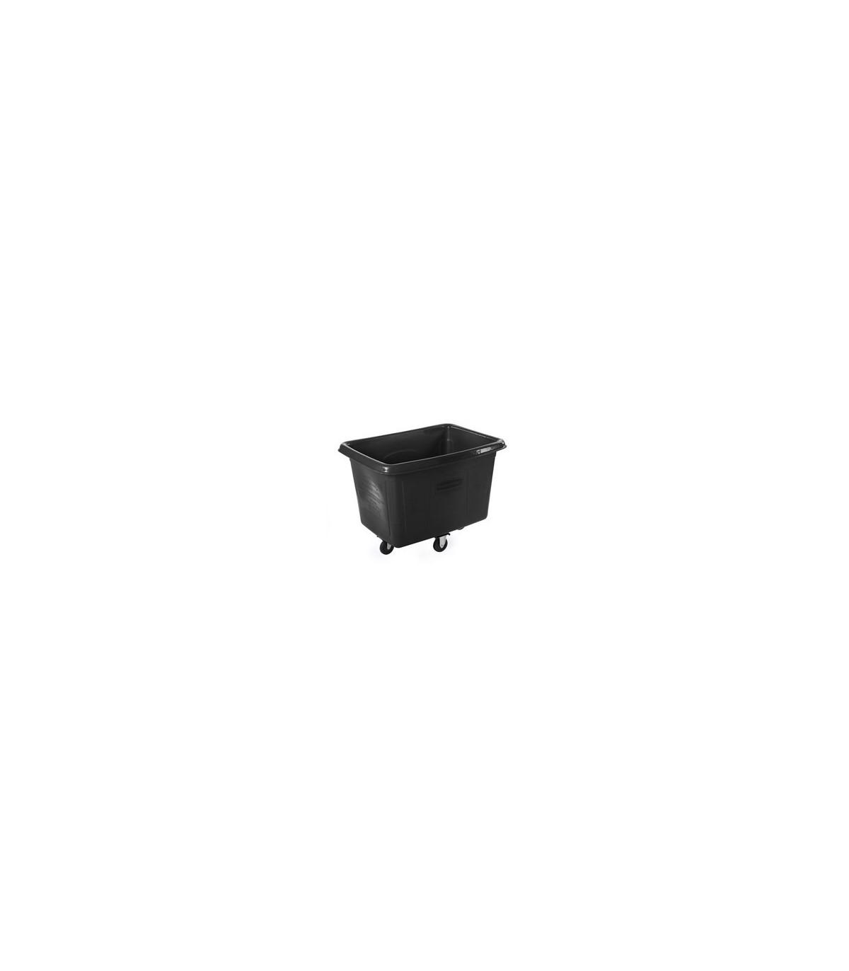 Rubbermaid FG461400BLA Truck - Cube 500lb/14cuft - Black, Price Per EA - FG461400BLA -  - [unit price]