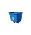 Rubbermaid FG461673BLUE SOP: Truck - Cube 500lb/16cuft w/Recycle - Blue, Price Per EA