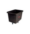 Rubbermaid FG461900BLA SOP: Truck - Cube 600lb/20cuft - Black, Price Per EA