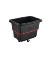 Rubbermaid FG470800BLA Truck - Utility HD 700lb/8cuft - Black, Price Per EA