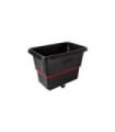 Rubbermaid FG471200BLA Truck - Utility HD 800lb/12cuft - Black, Price Per EA