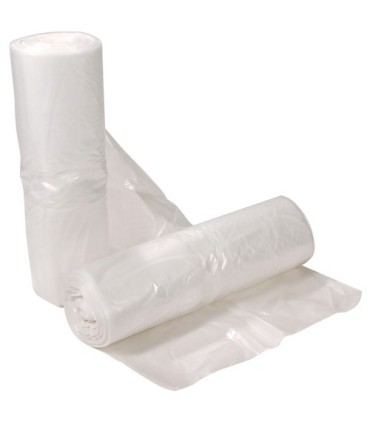 Rubbermaid FG500888CLR SOP: Polyliner Bags - 37x44" - 44G 200pcs - Clear, Price Per CS - FG500888CLR -  - [unit price]